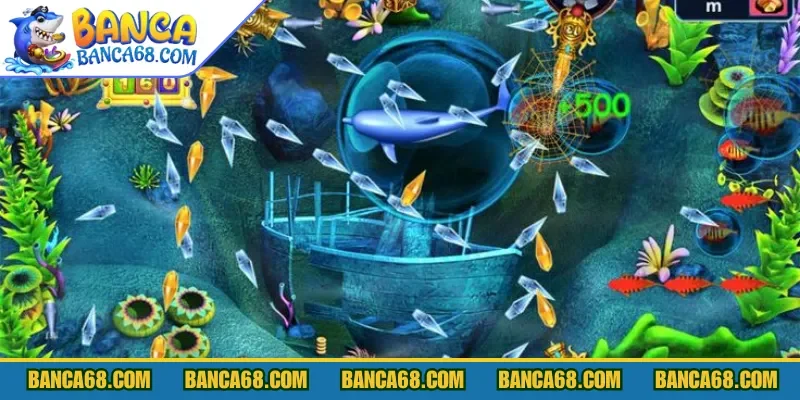 Phòng Thuỷ Môn bắn cá vàng xuất hiện nhiều sinh vật dễ tiêu diệt