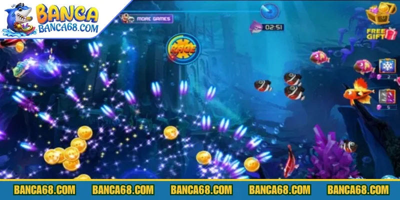 Chiến thuật đồng loạt bắn cá tiết kiệm đạn hơn khi nhắm riêng lẻ